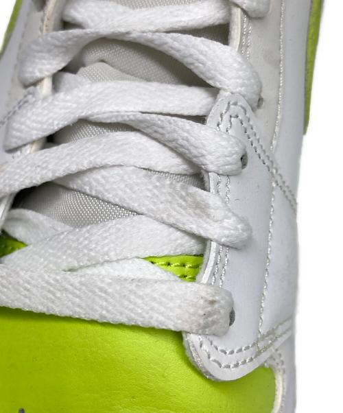 NIKE（ナイキ）NIKE (ナイキ) Air Jordan 1 Mid/エア ジョーダン 1 ミッド ホワイト×イエロー サイズ:28.5の古着・服飾アイテム