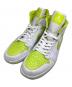 NIKE（ナイキ）の古着「Air Jordan 1 Mid/エア ジョーダン 1 ミッド」｜ホワイト×イエロー