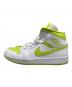 NIKE (ナイキ) Air Jordan 1 Mid/エア ジョーダン 1 ミッド ホワイト×イエロー サイズ:28.5：5000円