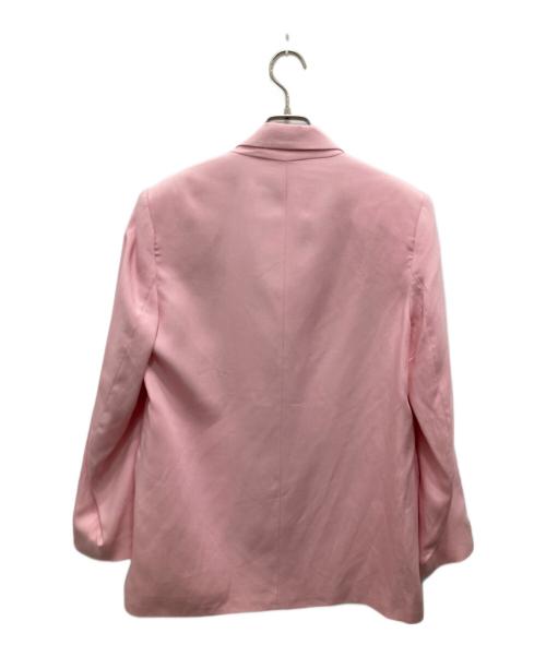 ZARA（ザラ）ZARA (ザラ) ダブルテーラードジャケット ピンク サイズ:S 未使用品の古着・服飾アイテム