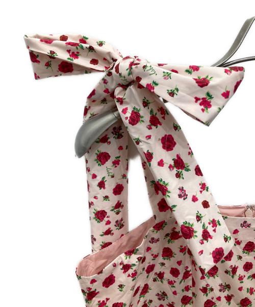 little sunny bite（リトルサニーバイト）little sunny bite (リトルサニーバイト) rose tiered dress/ローズ ティアード ドレス ピンク サイズ:Sの古着・服飾アイテム