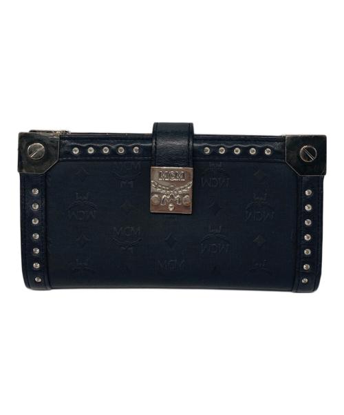 MCM（エムシーエム）MCM (エムシーエム) 長財布 ブラックの古着・服飾アイテム