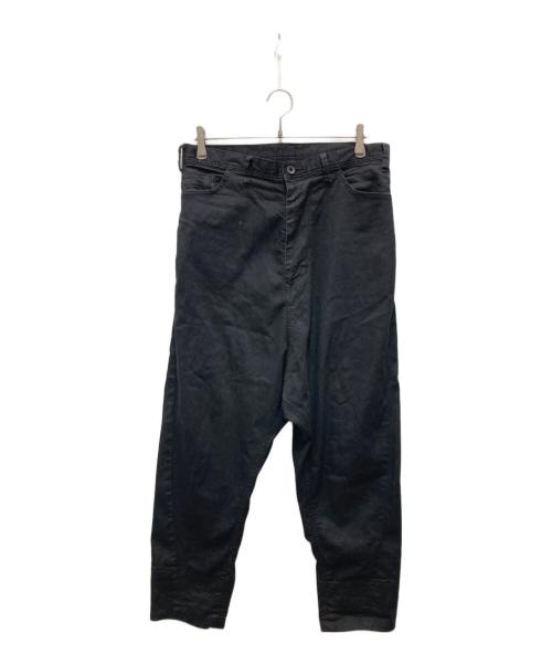 JULIUS（ユリウス）JULIUS (ユリウス) Low Crotch Baggy Pants/ロークロッチバギーパンツ ブラック サイズ:2の古着・服飾アイテム
