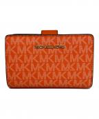 MICHAEL KORSマイケル・コース）の古着「2つ折り財布」｜オレンジ