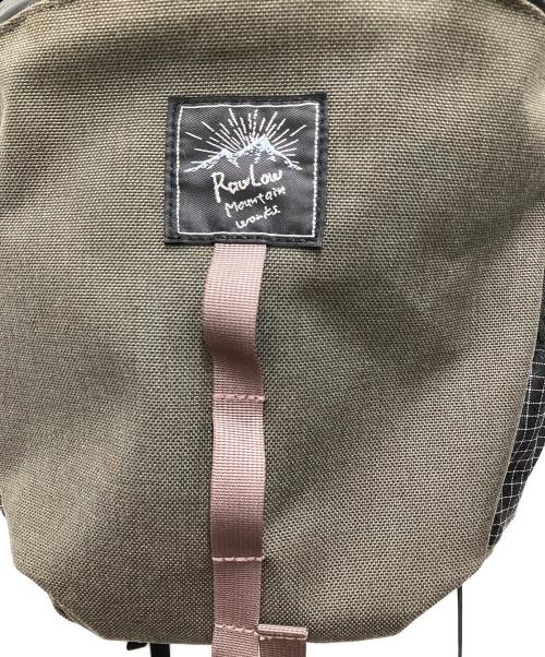 RawLow Mountain works（ロウロウ マウンテンワークス）RawLow Mountain works (ロウロウ マウンテンワークス) バックパック オリーブの古着・服飾アイテム