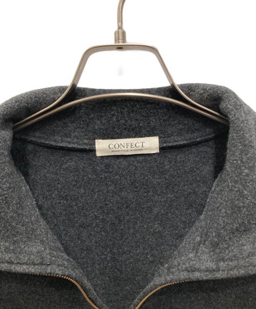 confect（コンフェクト）confect (コンフェクト) カシミヤ混ウールニット グレー サイズ:3の古着・服飾アイテム