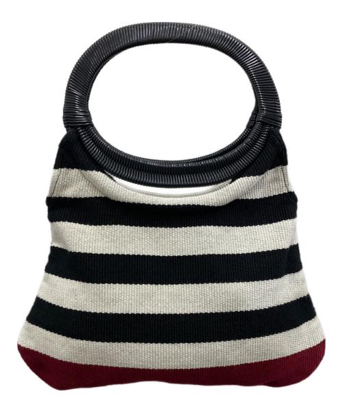 MARNI（マルニ）MARNI (マルニ) ボートバッグ ブラック×レッドの古着・服飾アイテム