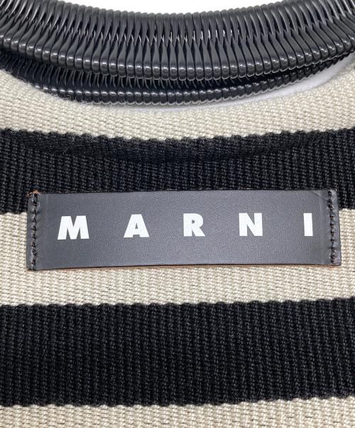 MARNI（マルニ）MARNI (マルニ) ボートバッグ ブラック×レッドの古着・服飾アイテム