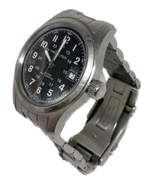 HAMILTON（ハミルトン）HAMILTON (ハミルトン) リストウォッチ ブラックの古着・服飾アイテム