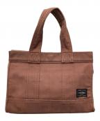 PORTERポーター）の古着「SUNNYミニハンドバッグ」｜ブラウン