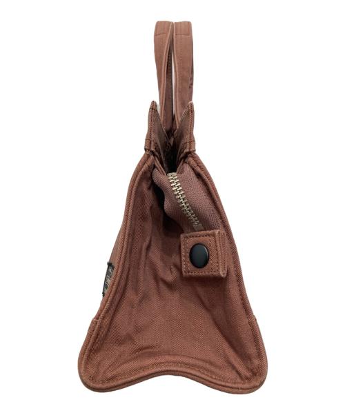 PORTER（ポーター）PORTER (ポーター) SUNNYミニハンドバッグ ブラウンの古着・服飾アイテム