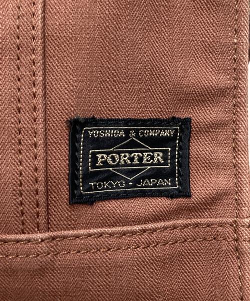 PORTER（ポーター）PORTER (ポーター) SUNNYミニハンドバッグ ブラウンの古着・服飾アイテム