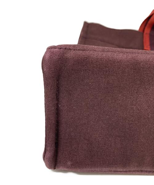 HERMES（エルメス）HERMES (エルメス) フールトゥMMハンドバッグ バーガンディーの古着・服飾アイテム