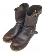 RED WINGレッドウィング）の古着「エンジニアブーツ」｜ブラウン