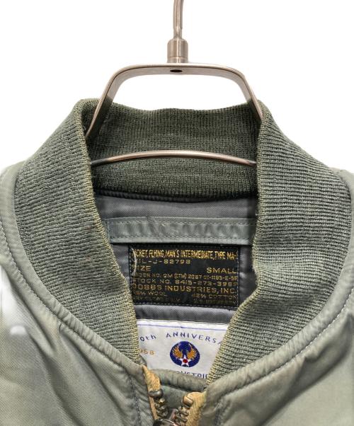 THE REAL McCOY'S（ザ・リアルマッコイズ）THE REAL McCOY'S (ザ・リアルマッコイズ) MA-1フライトジャケット オリーブ サイズ:Sの古着・服飾アイテム