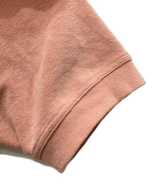 DAYDREAM（デイドリーム）DAYDREAM (デイドリーム) Organic Cotton Pile Polo/オーガニックコットンパイルポロシャツ ピンク サイズ:Mの古着・服飾アイテム