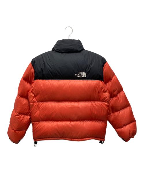 THE NORTH FACE（ザ ノース フェイス）THE NORTH FACE (ザ ノース フェイス) NUPTSE JACKET/ヌプシ ジャケット オレンジ×ブラック サイズ:Mの古着・服飾アイテム