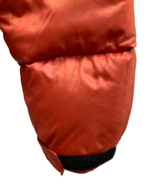 THE NORTH FACE（ザ ノース フェイス）THE NORTH FACE (ザ ノース フェイス) NUPTSE JACKET/ヌプシ ジャケット オレンジ×ブラック サイズ:Mの古着・服飾アイテム