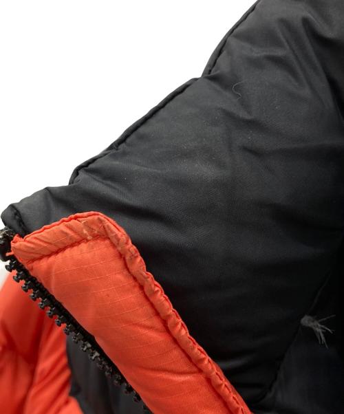 THE NORTH FACE（ザ ノース フェイス）THE NORTH FACE (ザ ノース フェイス) NUPTSE JACKET/ヌプシ ジャケット オレンジ×ブラック サイズ:Mの古着・服飾アイテム