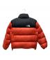 THE NORTH FACE (ザ ノース フェイス) NUPTSE JACKET/ヌプシ ジャケット オレンジ×ブラック サイズ:M：8000円