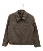 Harris Tweedハリスツイード）の古着「ウールジャケット」｜ブラウン