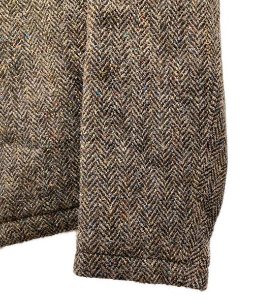 Harris Tweed（ハリスツイード）Harris Tweed (ハリスツイード) ウールジャケット ブラウン サイズ:Mの古着・服飾アイテム