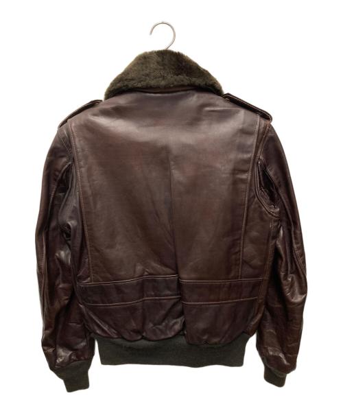 Schott（ショット）Schott (ショット) ライナー付レザージャケット ブラウン サイズ:38の古着・服飾アイテム