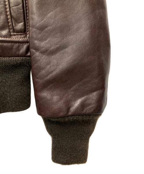Schott（ショット）Schott (ショット) ライナー付レザージャケット ブラウン サイズ:38の古着・服飾アイテム