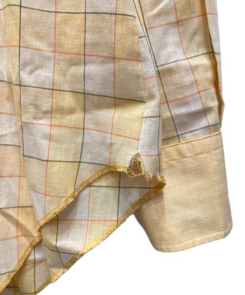 miller（ミラー）miller (ミラー) 70's刺繍ウエスタンシャツ イエロー サイズ:15２/1 35の古着・服飾アイテム