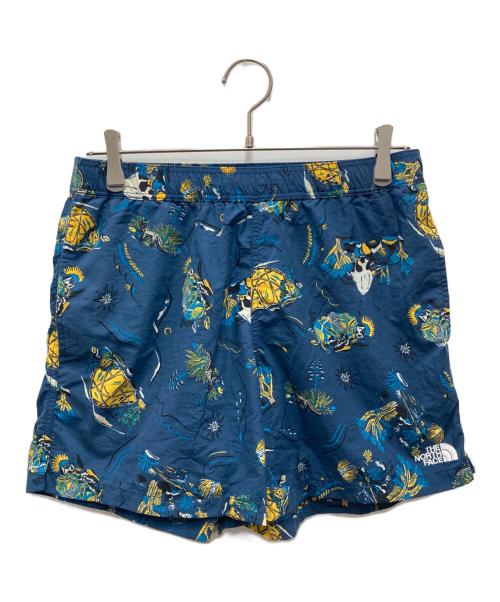 THE NORTH FACE（ザ ノース フェイス）THE NORTH FACE (ザ ノース フェイス) Novelty Versatile Shorts/ノベルティバーサタイルショーツ ネイビー×イエロー サイズ:Lの古着・服飾アイテム