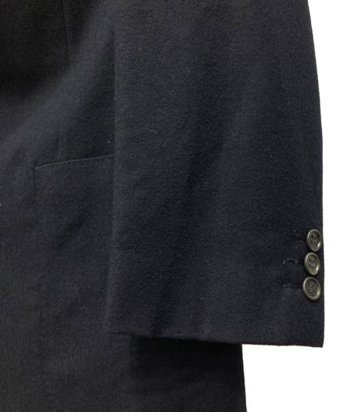 ERMENEGILDO ZEGNA（エルメネジルド・ゼニア）ERMENEGILDO ZEGNA (エルメネジルド・ゼニア) カシミヤ混2Bウールジャケット ネイビー サイズ:Sの古着・服飾アイテム