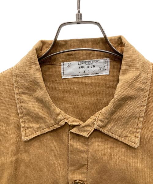 UNIVERSAL OVERALL（ユニバーサルオーバーオール）UNIVERSAL OVERALL (ユニバーサルオーバーオール) カバーオール ベージュ サイズ:38の古着・服飾アイテム
