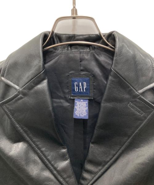 OLD GAP（オールドギャップ）OLD GAP (オールドギャップ) レザージャケット ブラック サイズ:4の古着・服飾アイテム