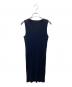 PLEATS PLEASE（プリーツプリーズ）の古着「プリーツワンピース」｜ネイビー