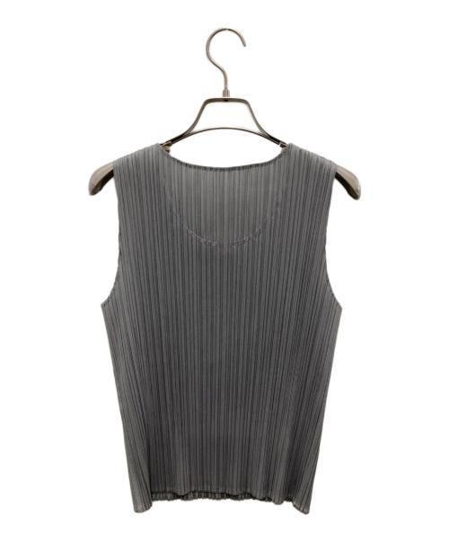 PLEATS PLEASE（プリーツプリーズ）PLEATS PLEASE (プリーツプリーズ) プリーツカットソー グレー サイズ:3の古着・服飾アイテム
