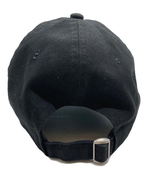 YOHJI YAMAMOTO（ヨウジヤマモト）YOHJI YAMAMOTO (ヨウジヤマモト) New Era (ニューエラ) キャップ ブラックの古着・服飾アイテム