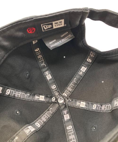 YOHJI YAMAMOTO（ヨウジヤマモト）YOHJI YAMAMOTO (ヨウジヤマモト) New Era (ニューエラ) キャップ ブラックの古着・服飾アイテム