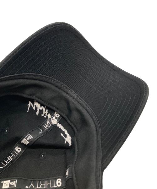 YOHJI YAMAMOTO（ヨウジヤマモト）YOHJI YAMAMOTO (ヨウジヤマモト) New Era (ニューエラ) キャップ ブラックの古着・服飾アイテム