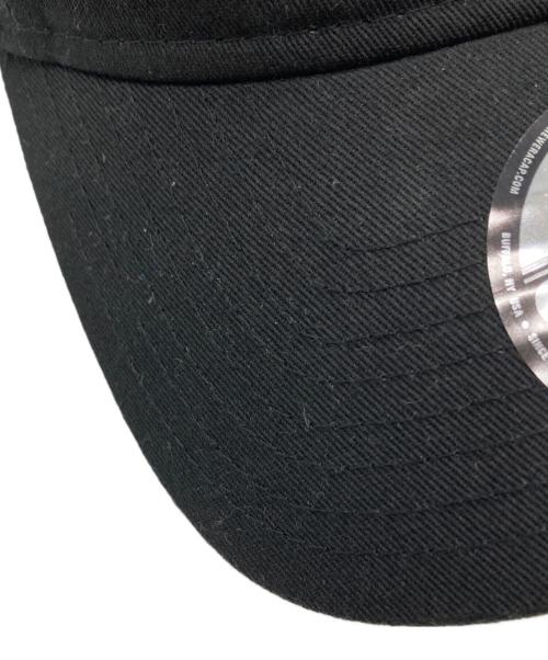 YOHJI YAMAMOTO（ヨウジヤマモト）YOHJI YAMAMOTO (ヨウジヤマモト) New Era (ニューエラ) キャップ ブラックの古着・服飾アイテム