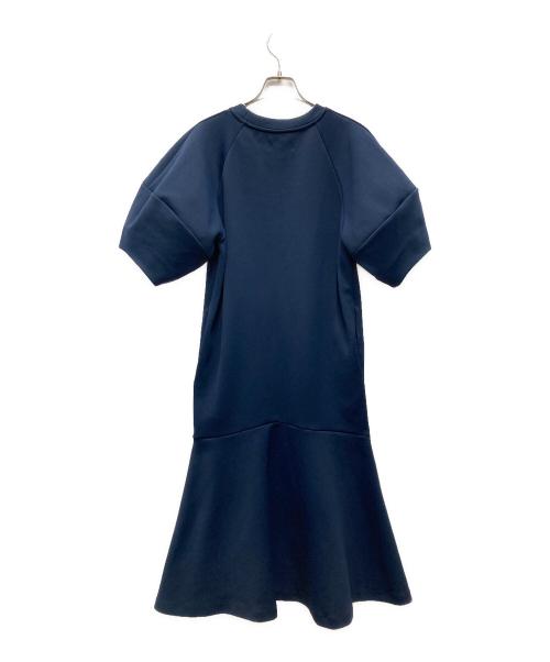 emmi（エミ）emmi (エミ) ewcダンボールマーメイドワンピース ネイビーの古着・服飾アイテム