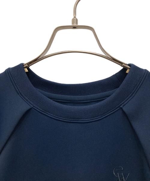 emmi（エミ）emmi (エミ) ewcダンボールマーメイドワンピース ネイビーの古着・服飾アイテム