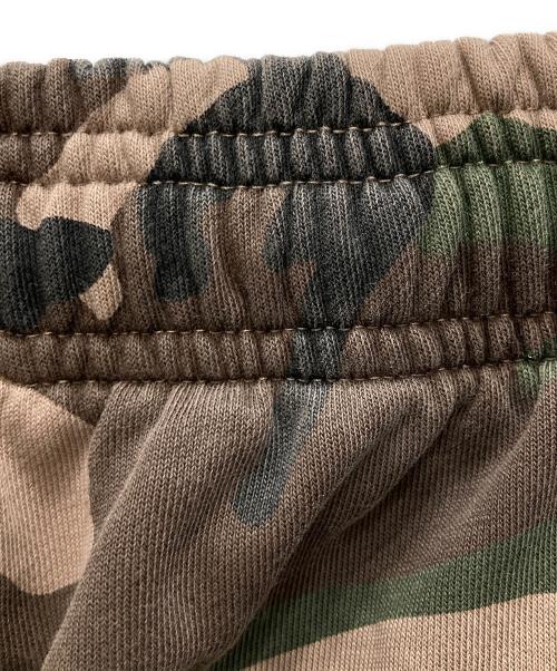 WOKE EDGE（ウォーク エッジ）WOKE EDGE (ウォーク エッジ) Splayed カモ柄スウェットパンツ カーキ サイズ:Mの古着・服飾アイテム