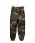 WOKE EDGE (ウォーク エッジ) Splayed カモ柄スウェットパンツ カーキ サイズ:M：9000円