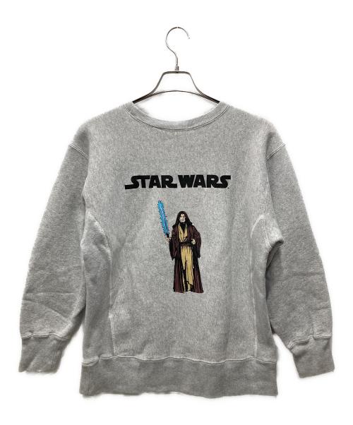 Champion（チャンピオン）Champion (チャンピオン) STAR WARS (スターウォーズ) リバースウィーブスウェット グレー サイズ:Lの古着・服飾アイテム