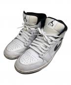 NIKEナイキ）の古着「Air Jordan 1 Mid」｜ホワイト