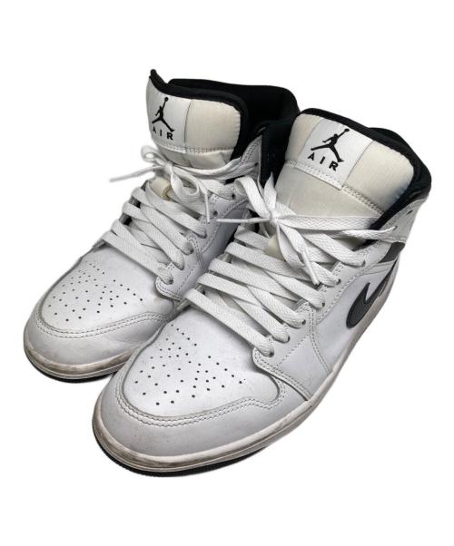 NIKE（ナイキ）NIKE (ナイキ) Air Jordan 1 Mid ホワイト サイズ:26.5cmの古着・服飾アイテム