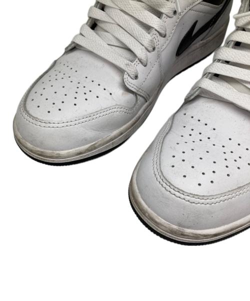 NIKE（ナイキ）NIKE (ナイキ) Air Jordan 1 Mid ホワイト サイズ:26.5cmの古着・服飾アイテム