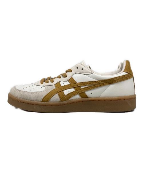 Onitsuka Tiger（オニツカタイガー）Onitsuka Tiger (オニツカタイガー) GSMローカットスニーカー ホワイト×ブラウン サイズ:24.5の古着・服飾アイテム