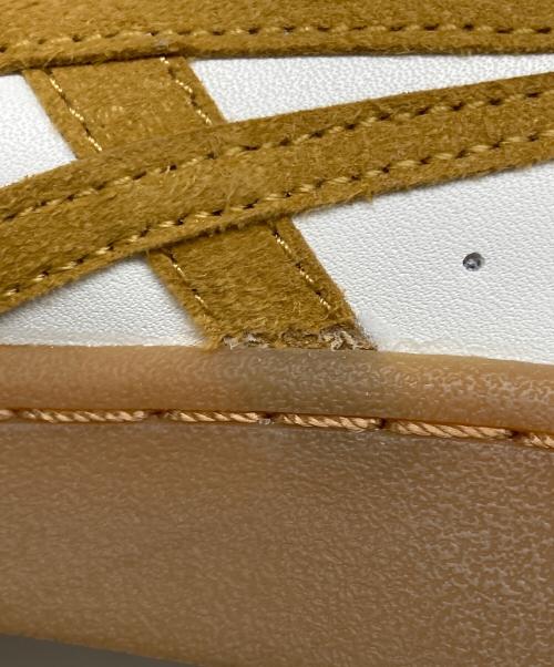 Onitsuka Tiger（オニツカタイガー）Onitsuka Tiger (オニツカタイガー) GSMローカットスニーカー ホワイト×ブラウン サイズ:24.5の古着・服飾アイテム