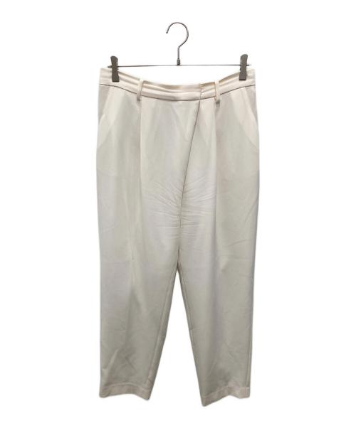 SOEJU（ソージュ）SOEJU (ソージュ) タックパンツ アイボリー サイズ:XLの古着・服飾アイテム